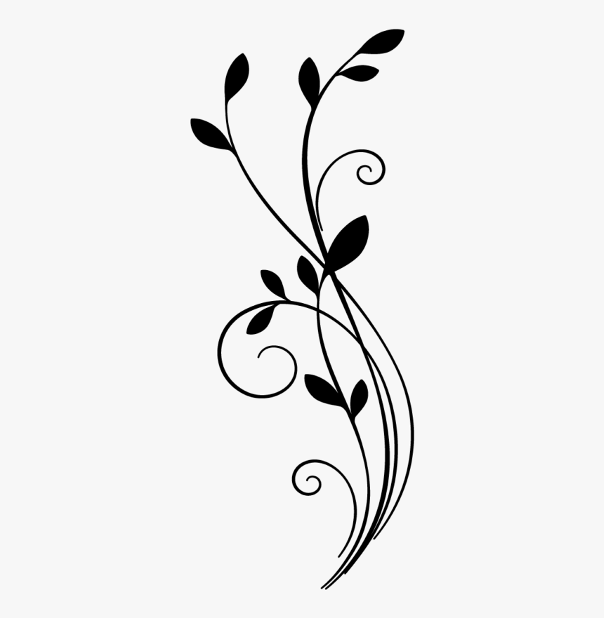 Stickers Arabesque Fleur, HD Png Download