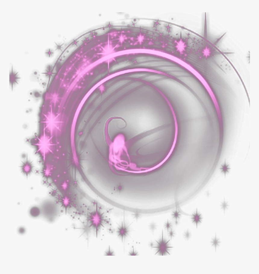 #ftestickers #effect #overlay #light #neon #luminous - Circle, HD Png Download