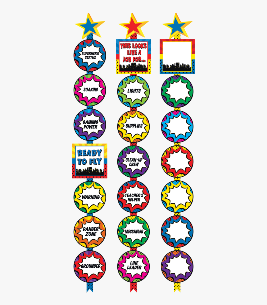 Teacher Created Resources Superhero Ready Reminders, HD Png Download