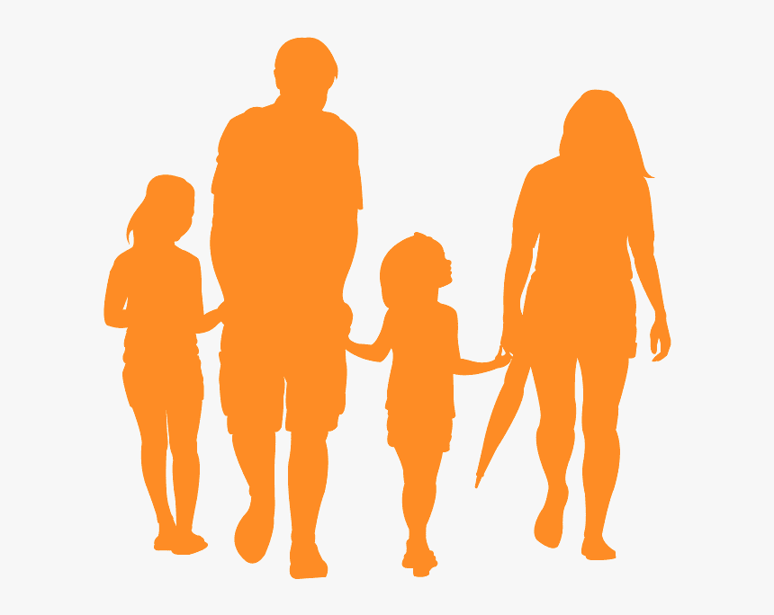 Silhouette Famille Hd Png Download Transparent Png Image Pngitem