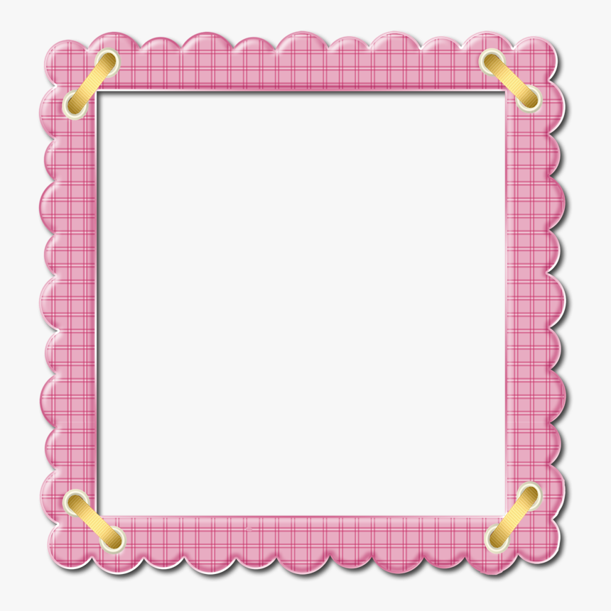 Розовая Рамка Для Фото - Cute Frames And Borders, HD Png Download