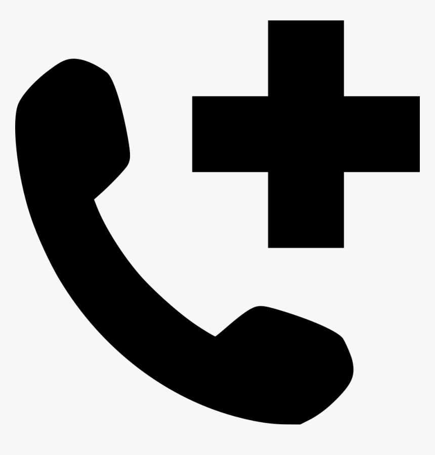 Add Phone - Cross, HD Png Download