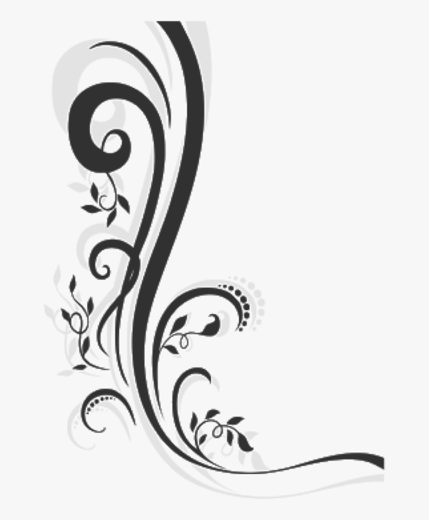 #arabesque #floral #freetoedit - Fancy Floral Design Png, Transparent Png