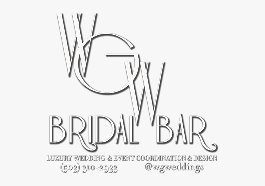 White Glove Weddings Bridal Bar - Calligraphy, HD Png Download