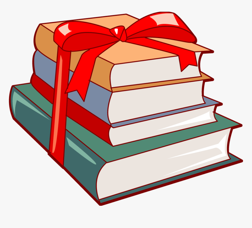 Books As Gifts Clip Art, HD Png Download