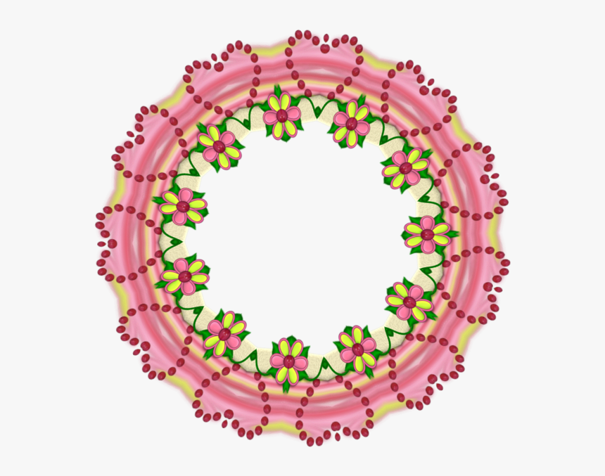 Couronne De Fleurs Png, Transparent Png