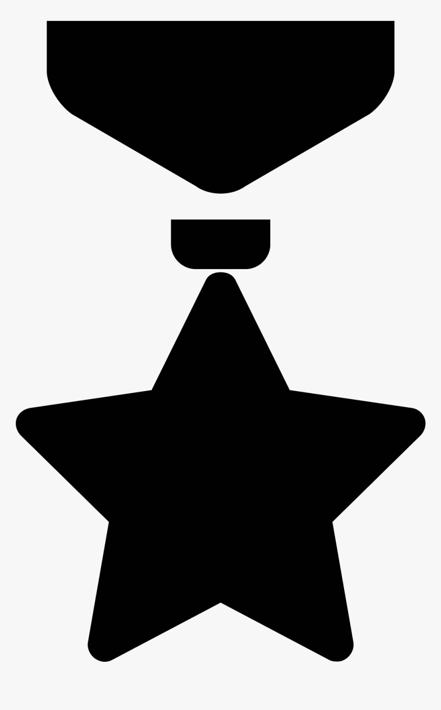 Medallion Vector Black And White - Soft Edge Star Png, Transparent Png