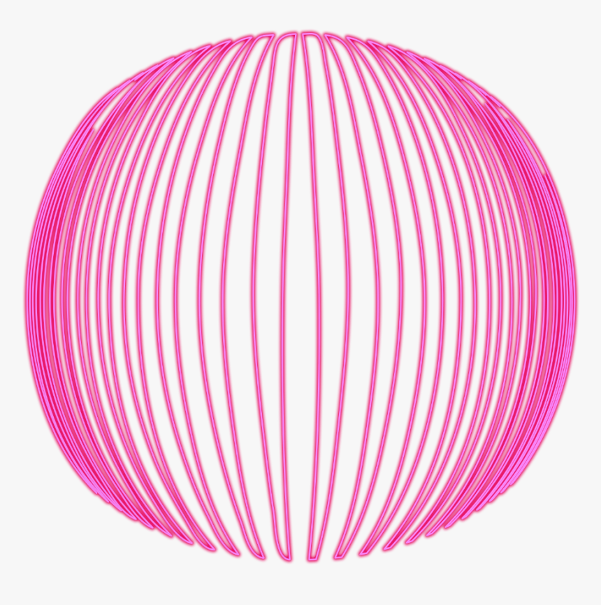 🎄
#christmas #christmasdecoration #sphere #neon #light - Circle, HD Png Download