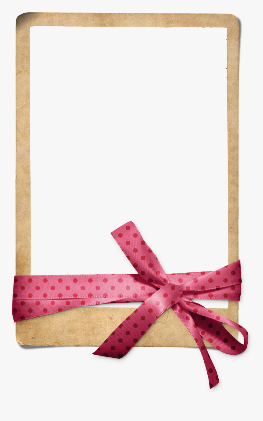 Рамка Бант Png, Transparent Png