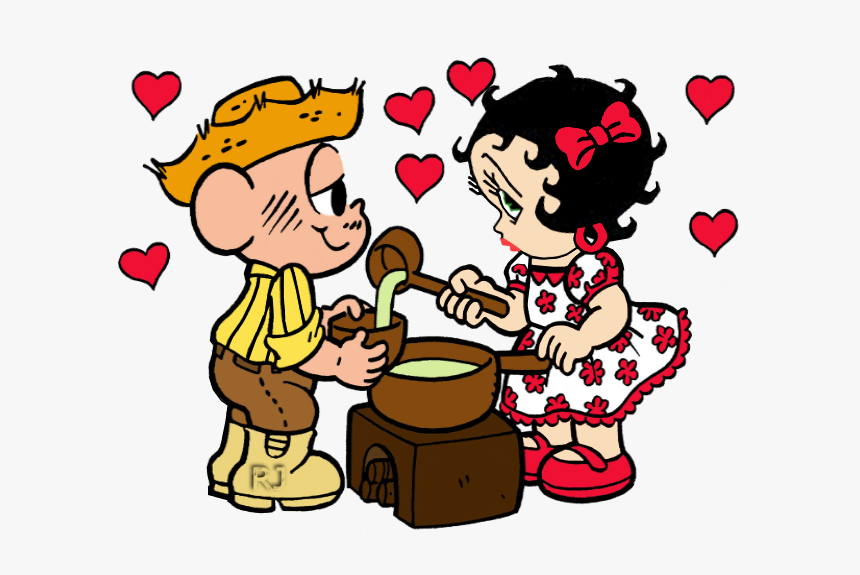 Young Lovers Gifs, Comic Book, Betty Boop, Evangelie, - Boa Noite Festa Junina, HD Png Download