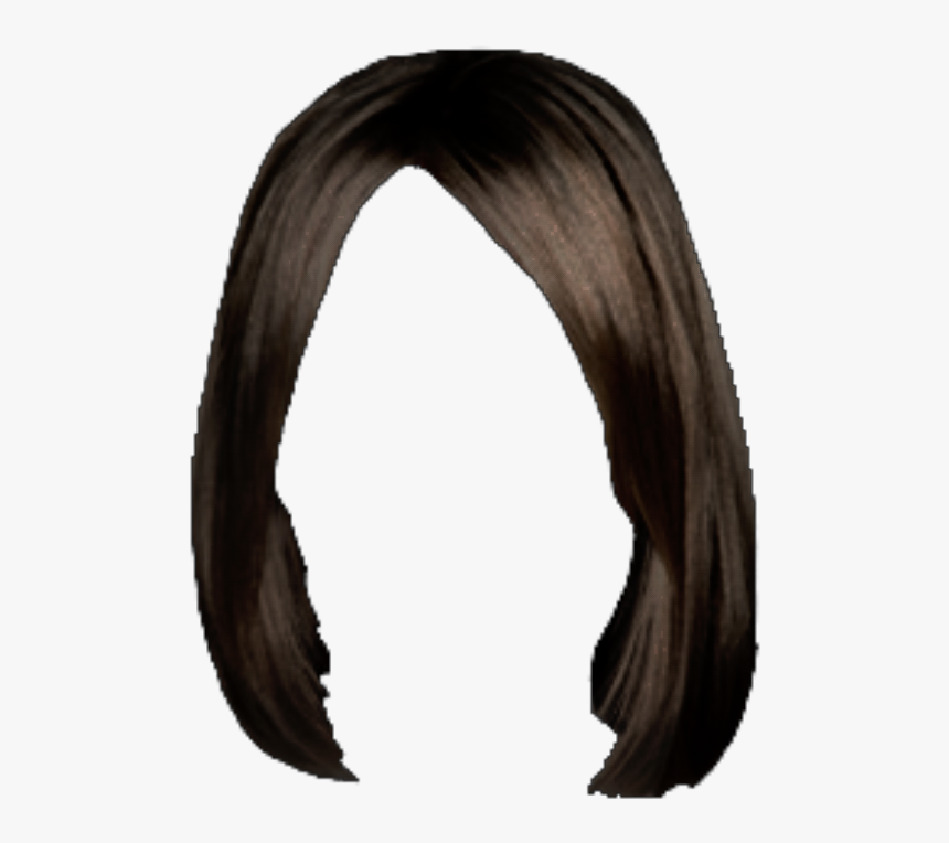 #hair #wig #brunette #brown #costume #beauty #party - Lace Wig, HD Png Download