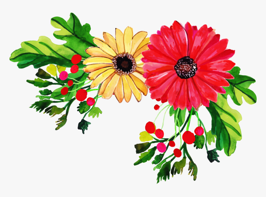 Invitaciones De Boda Gerberas, HD Png Download