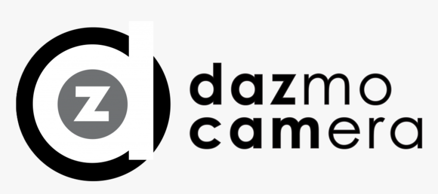 Dazmo Camera Black On White 01 - Circle, HD Png Download