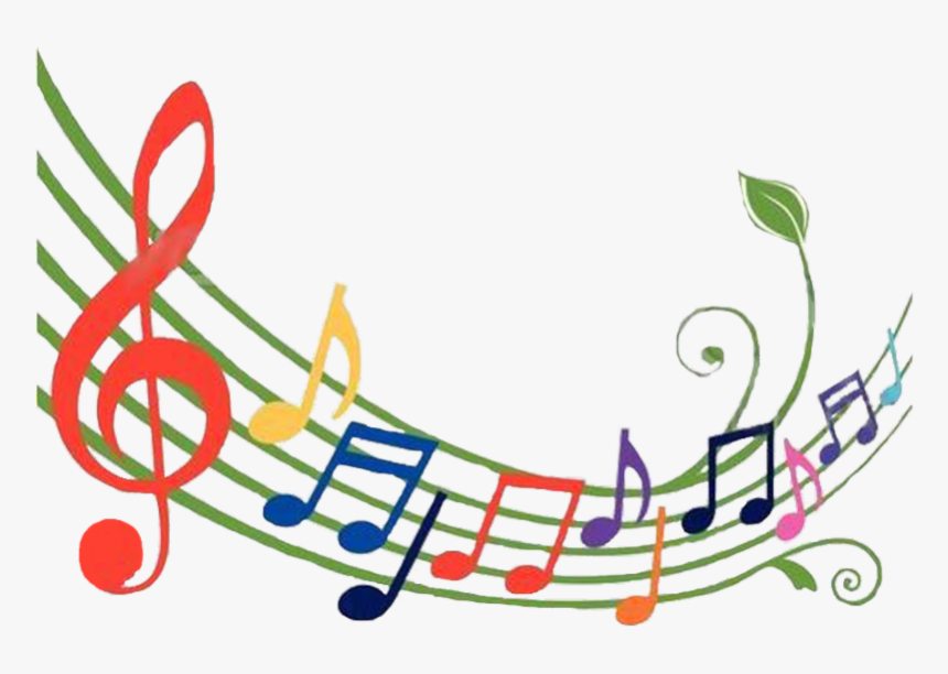 Kccn Invites New And Old - Colorful Musical Notes, HD Png Download