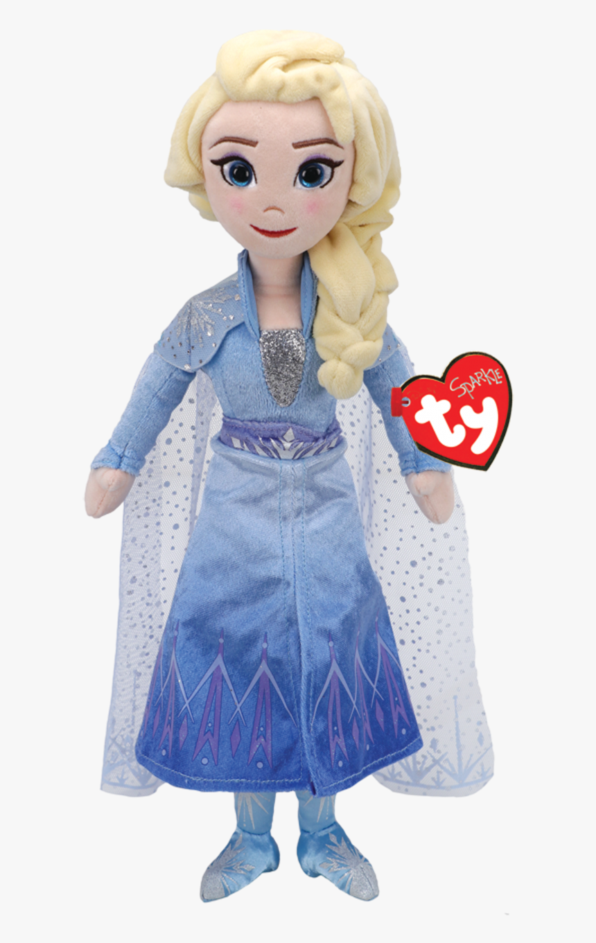Beanie Babies Medium Frozen 2 Elsa Princess 
 Title, HD Png Download
