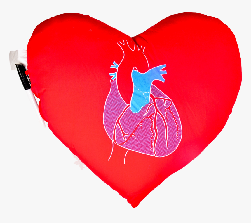 Sternal Precautions Heart Pillow, HD Png Download