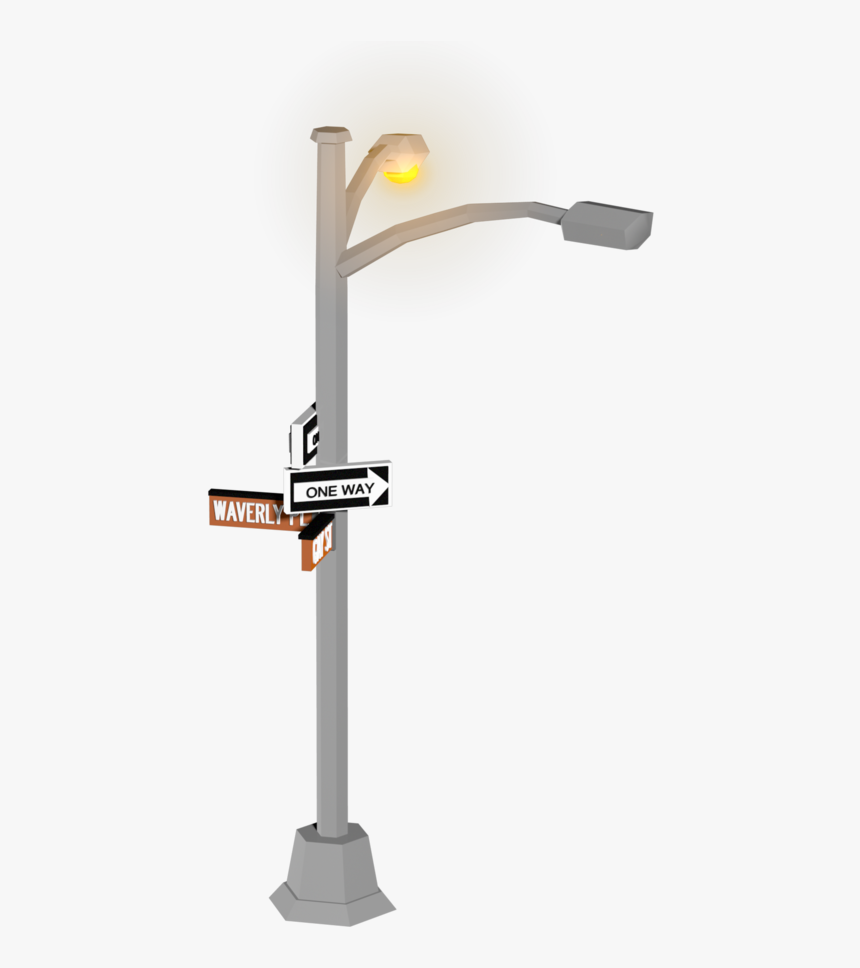 Streetsign - Lamp, HD Png Download