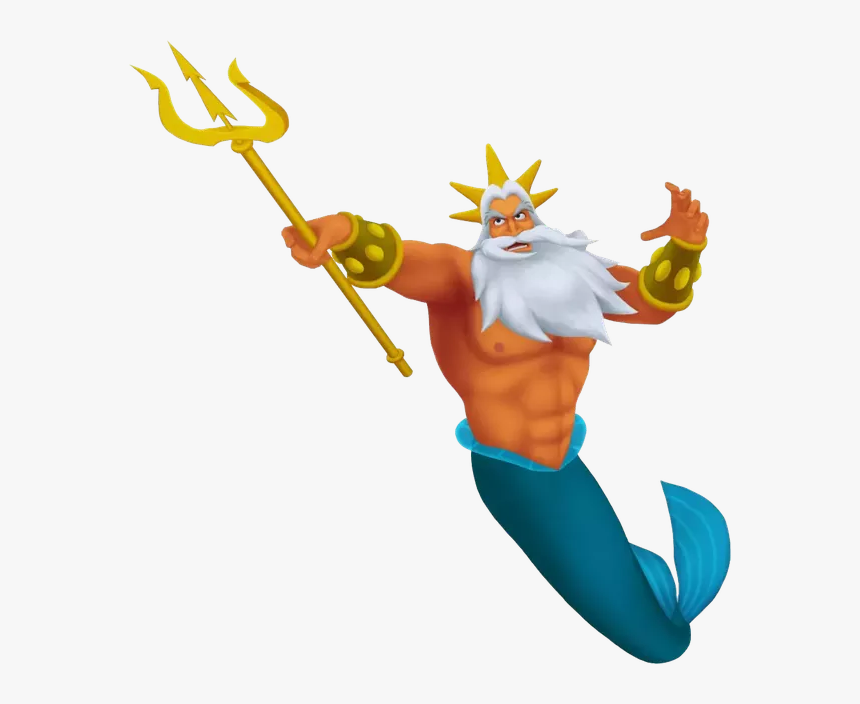 Clam Clipart Mermaid Bra Shell - King Triton Little Mermaid, HD Png Download