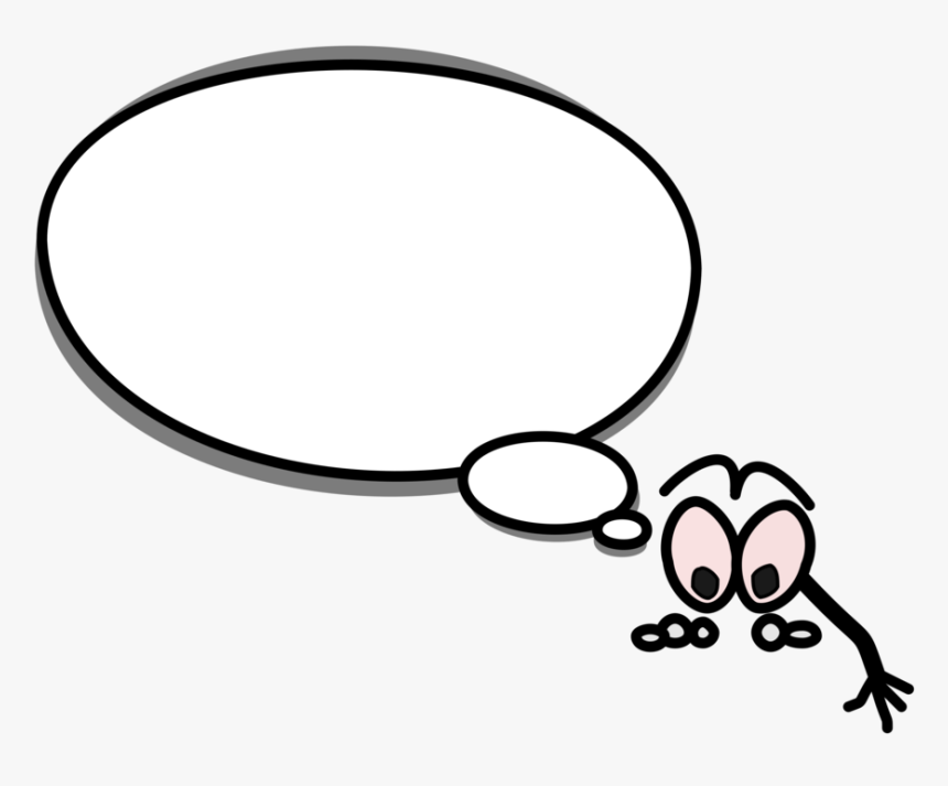 Line Art,area,body Jewelry - Person With Speech Bubble Clipart Png, Transparent Png