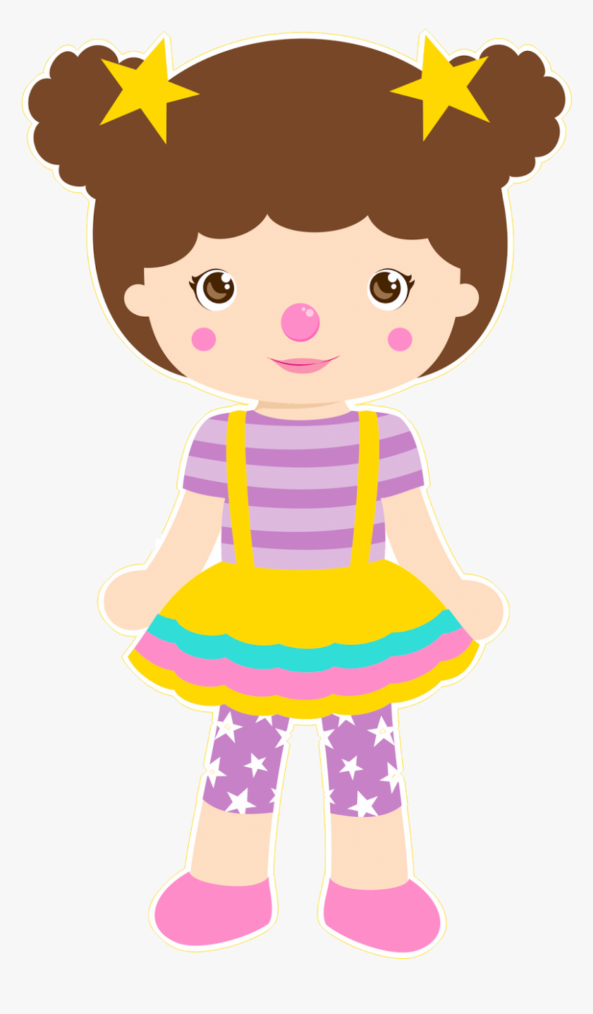 Clown Girl Png, Transparent Png