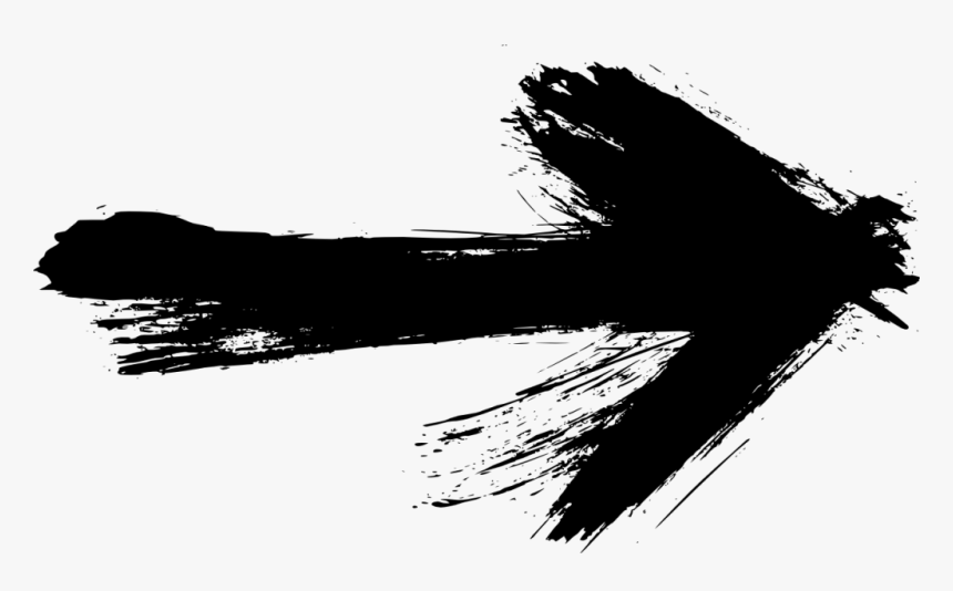 Transparent Grunge Arrow, HD Png Download
