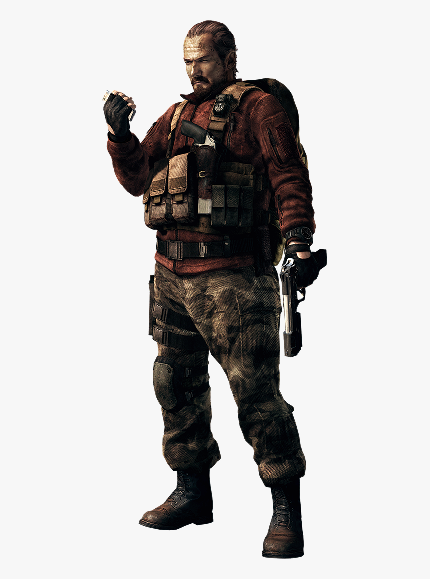 Resident Evil Revelations 2 Barry, HD Png Download
