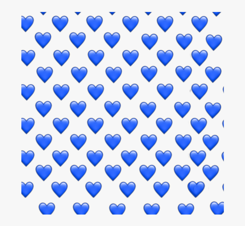 Blue Heart Emojis Wallpaper