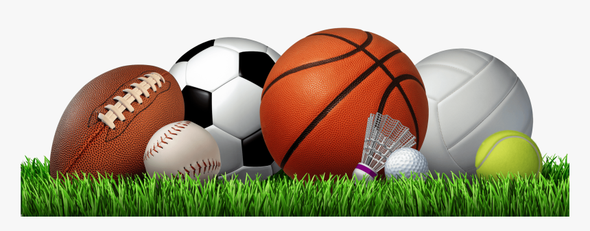 Sport Balls On Grass, HD Png Download