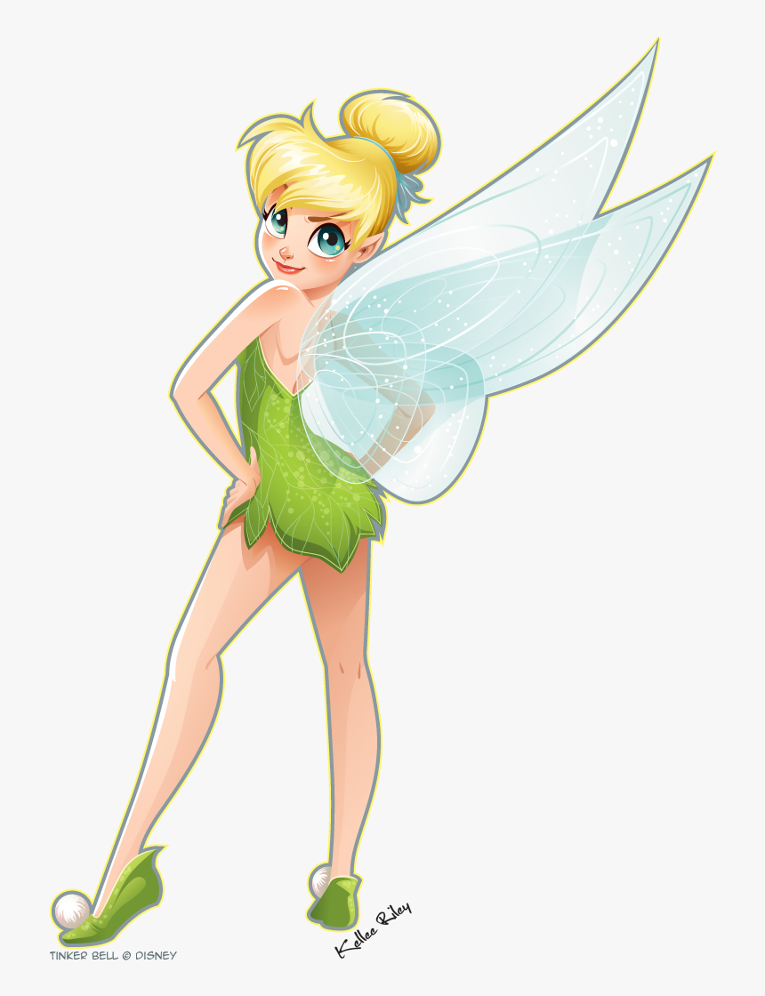 Cartoon Tinkerbell, HD Png Download