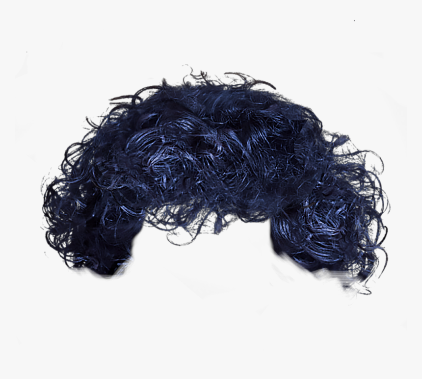 #bluish #cobaltblue #curlyhair #wig #curly #hair - Lace Wig, HD Png Download