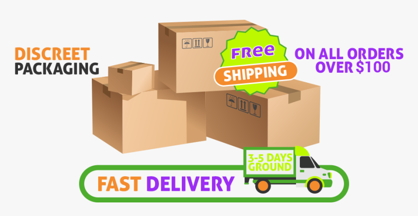 Delivery Information - Package Box Fragile, HD Png Download