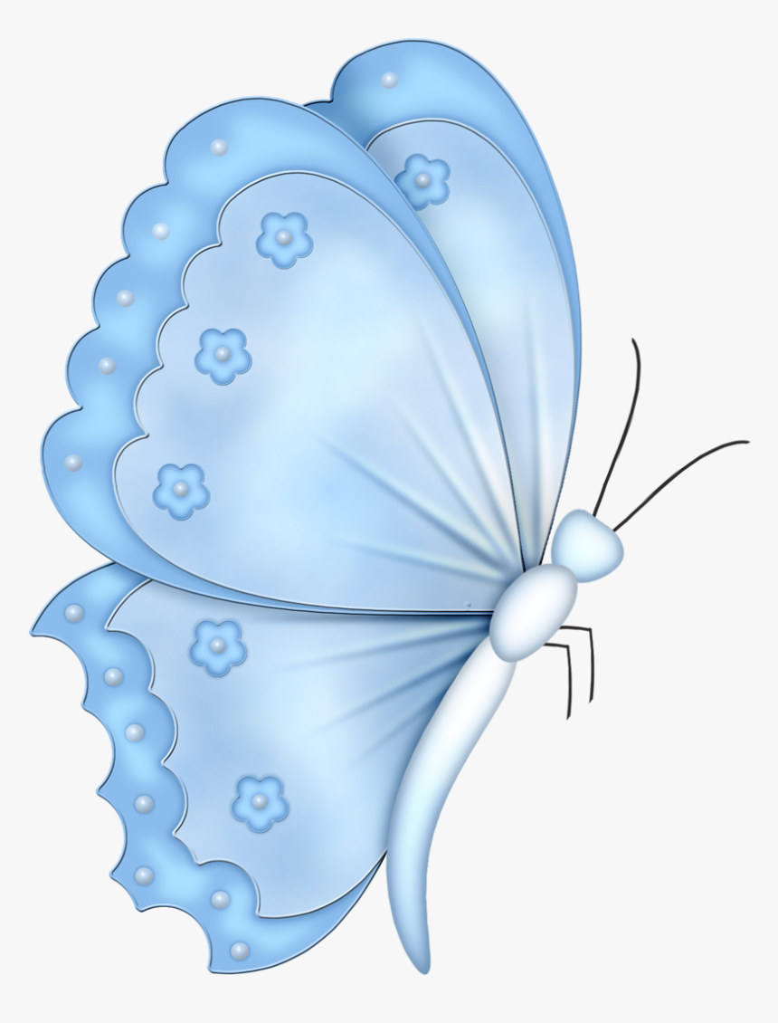 Butterfly Dragon, Butterfly Clip Art, Butterfly Quilt, - Butterfly Blue And Pink Png, Transparent Png
