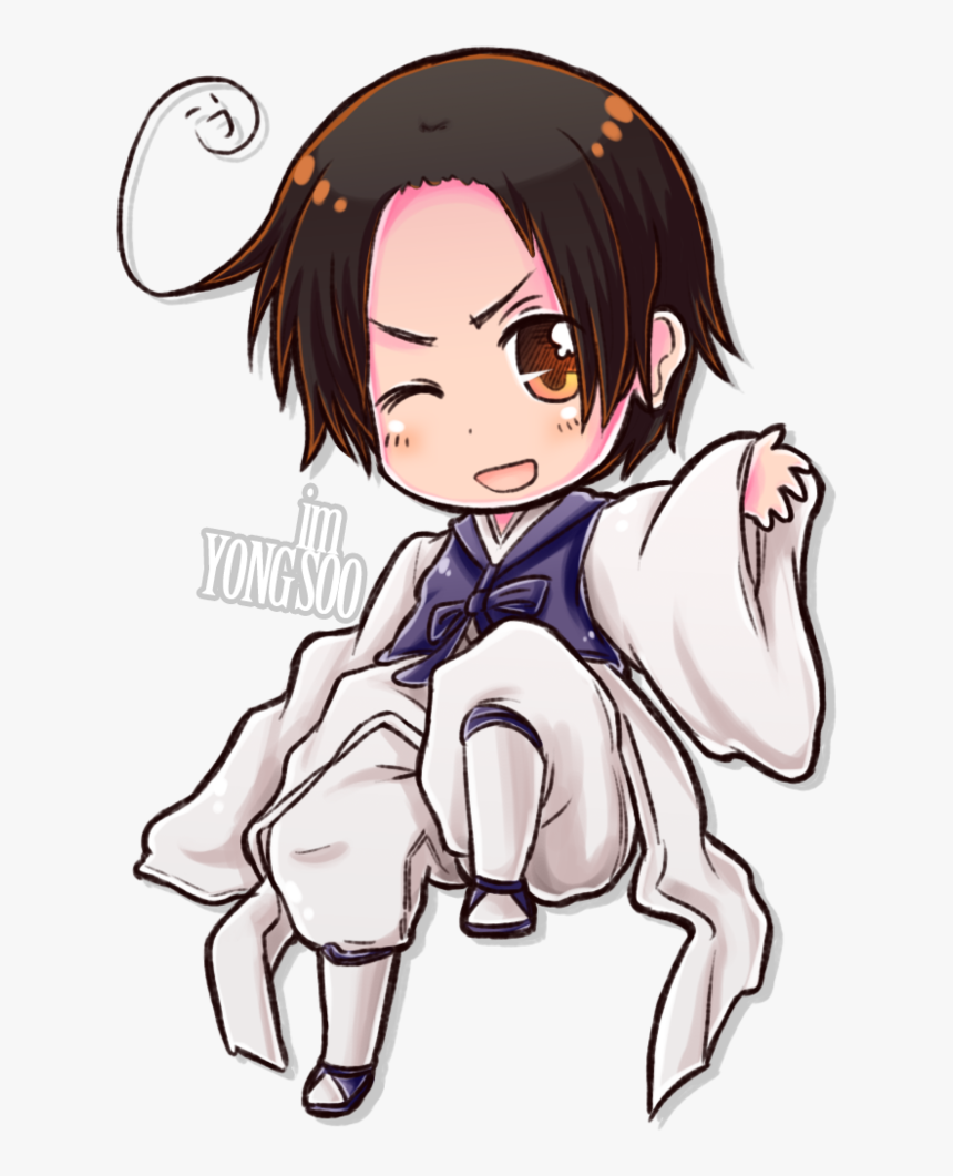 South Korea Hetalia Chibi, HD Png Download