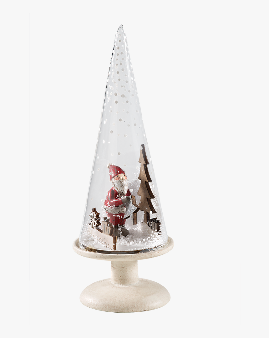 Glass Tree Christmas Forest , Small, 20 Cm - Icing, HD Png Download