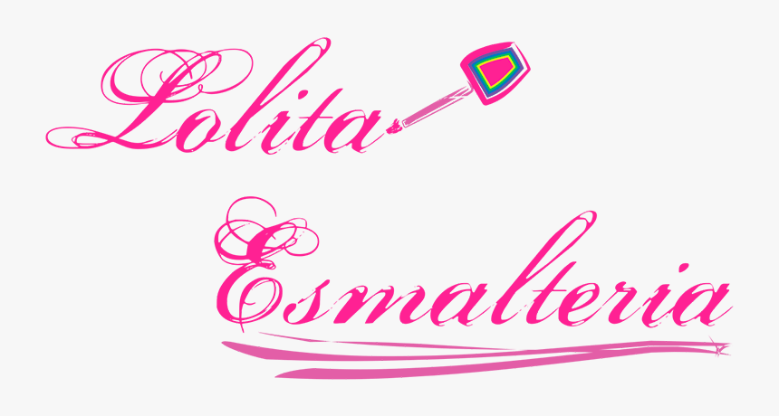 Lolita Esmalteria Blog - Calligraphy, HD Png Download