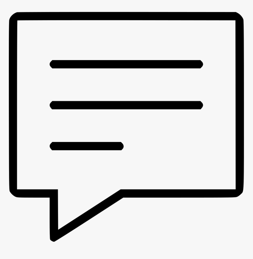 Speech Bubble, HD Png Download