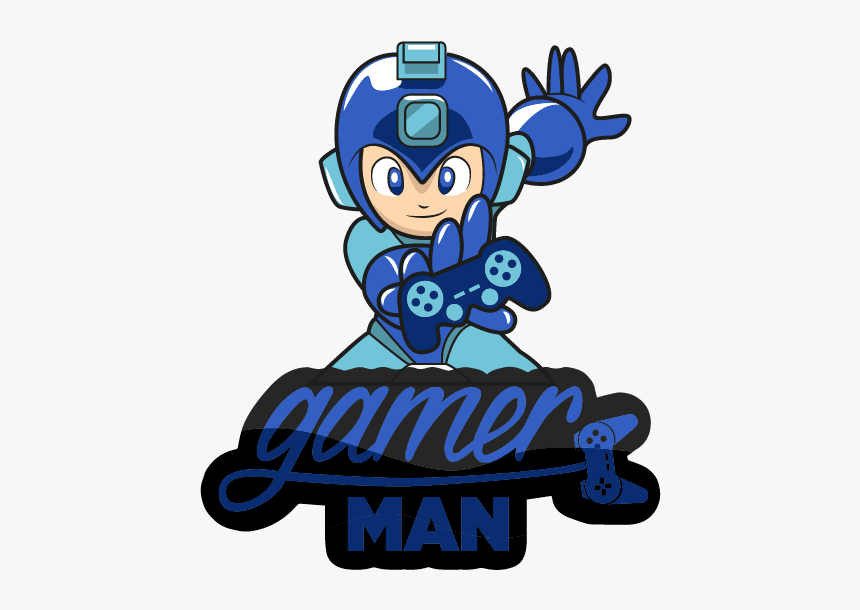 Gamer Man - Cartoon, HD Png Download