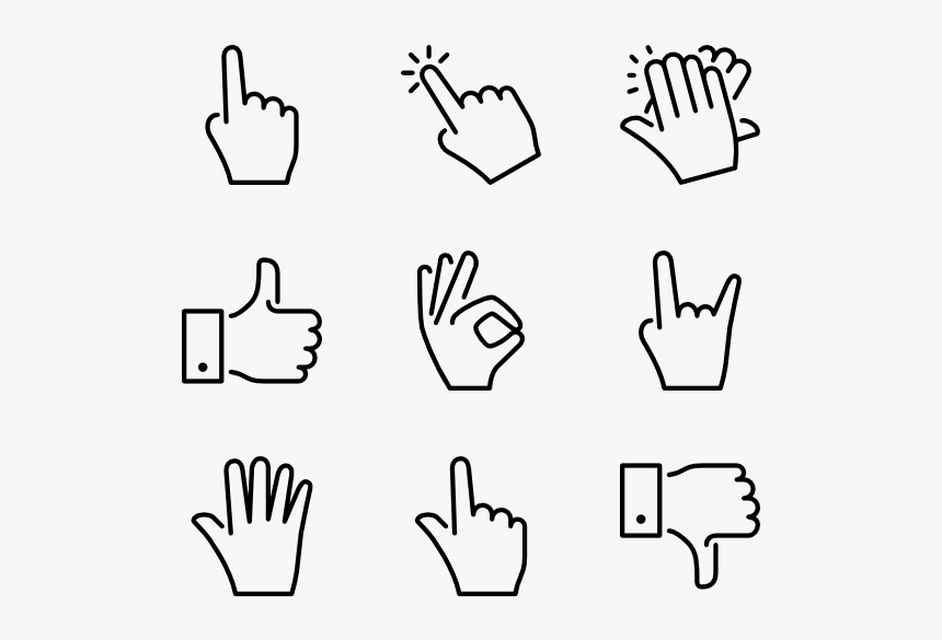 Rock And Roll Icon Png, Transparent Png