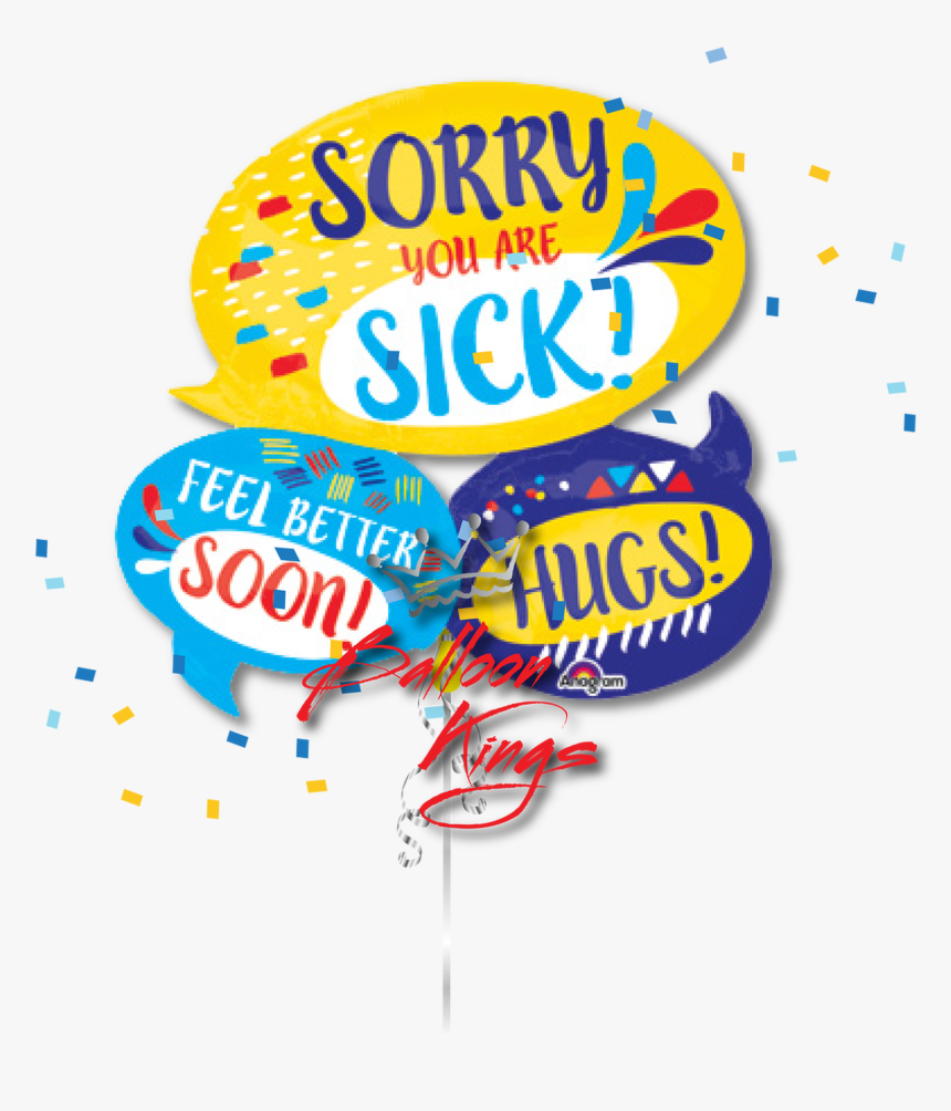 Get Well Soon Bubbles, HD Png Download