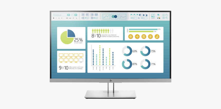 Computer Monitor, HD Png Download