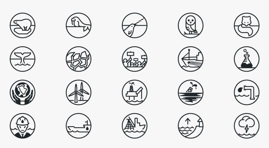 Icons Transparent - Linear Iconography, HD Png Download