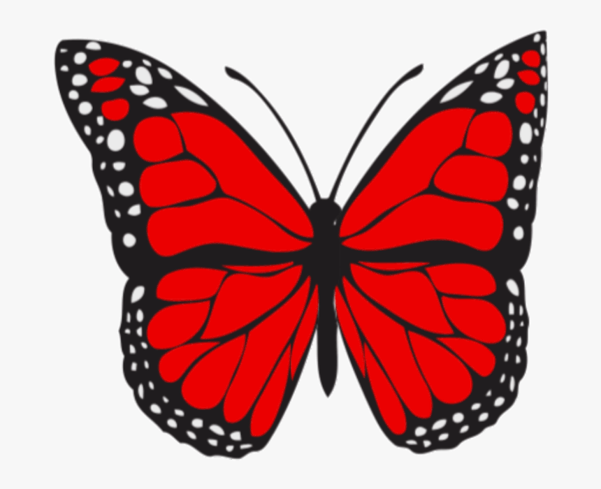 Butterfly Stickers Blue, HD Png Download