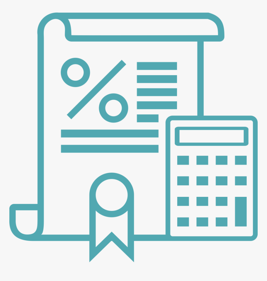 Taxes Line Icon, HD Png Download