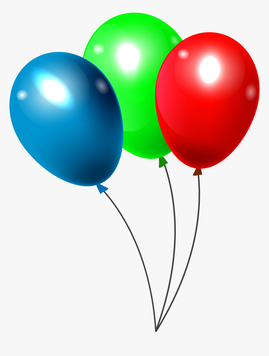 3 Balloons Clipart, HD Png Download , Transparent Png Image - PNGitem