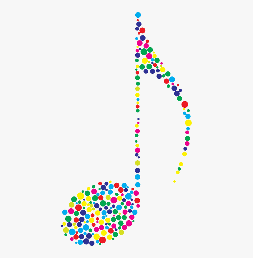 #freetoedit - Colorful Music Note Vector, HD Png Download