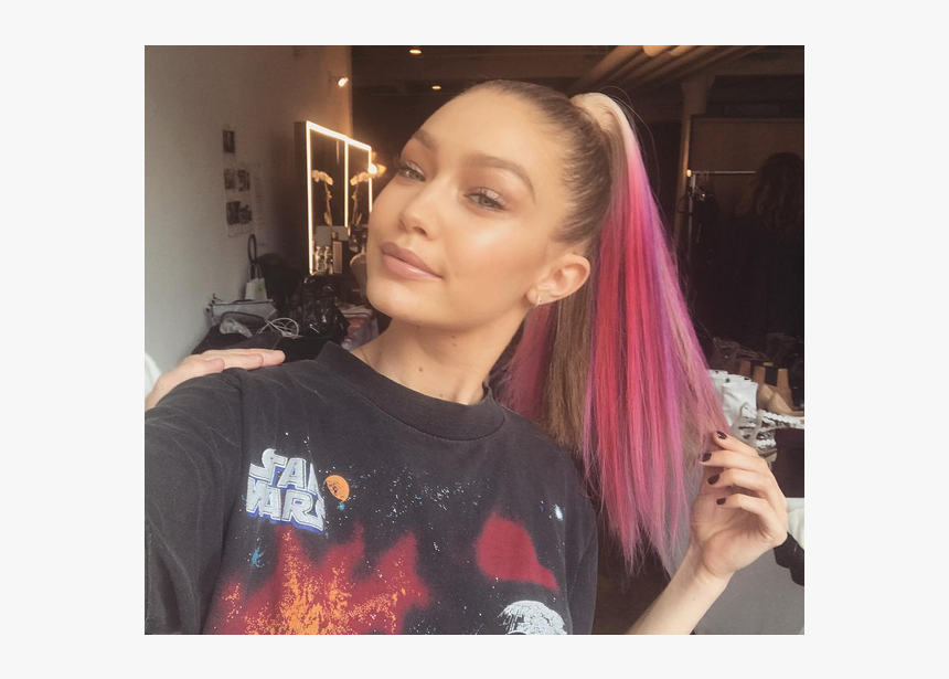 Gigi Hadid Colored Hair, HD Png Download