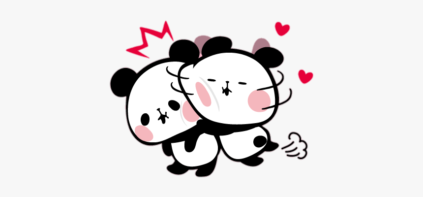 #love #panda🐼 #panda #pandas #kawaii #kawaiipanda - Love Panda, HD Png Download