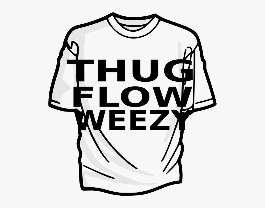 Transparent Thug Clipart - T Shirt Clip Art, HD Png Download