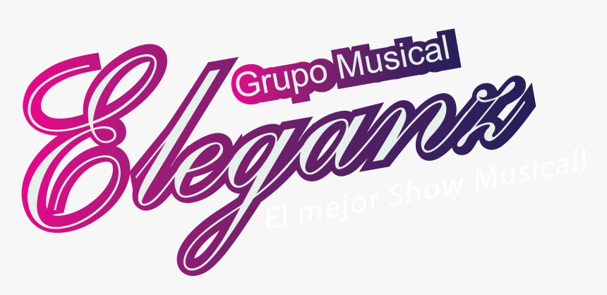Grupo Musical Eleganz - Calligraphy, HD Png Download
