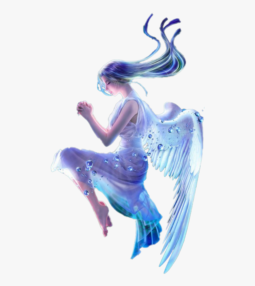 #angel #fantasyart #fantasy #terrieasterly - Illustration, HD Png Download